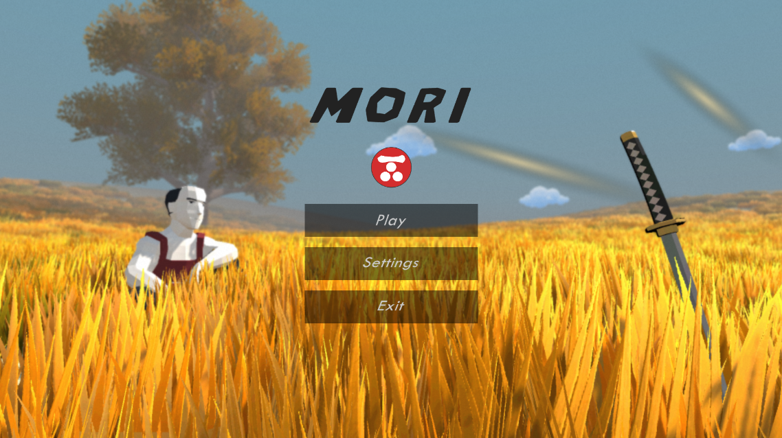 Mōri's main menu snapshot